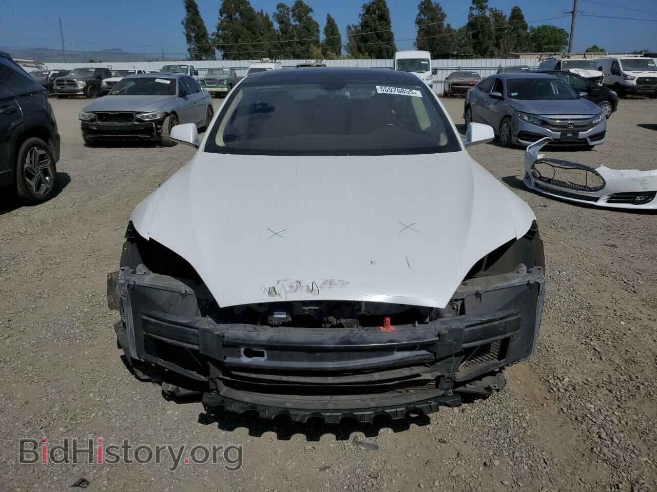 2012 TESLA MODEL S - VIN: 5YJSA1CN3CFP01916 - Фото 5