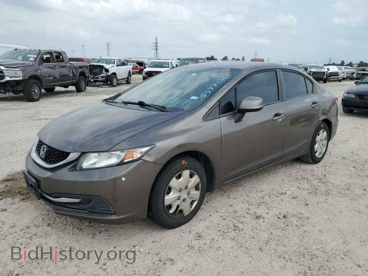 Фотография 2HGFB2F58DH556241 - HONDA CIVIC 2013
