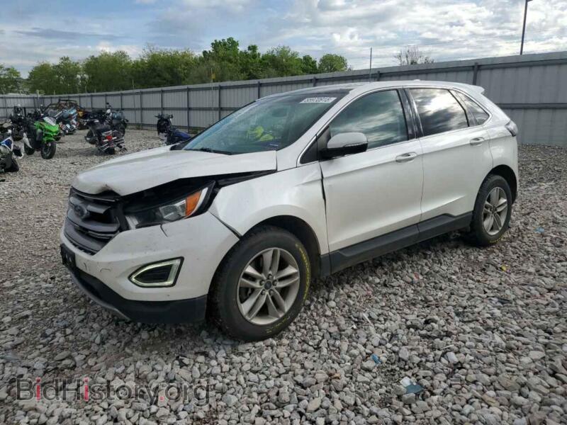 2016 Ford EDGE SEL (VIN 2FMPK4J95GBB86510) — photo 1 of 15, Copart, damage: front end