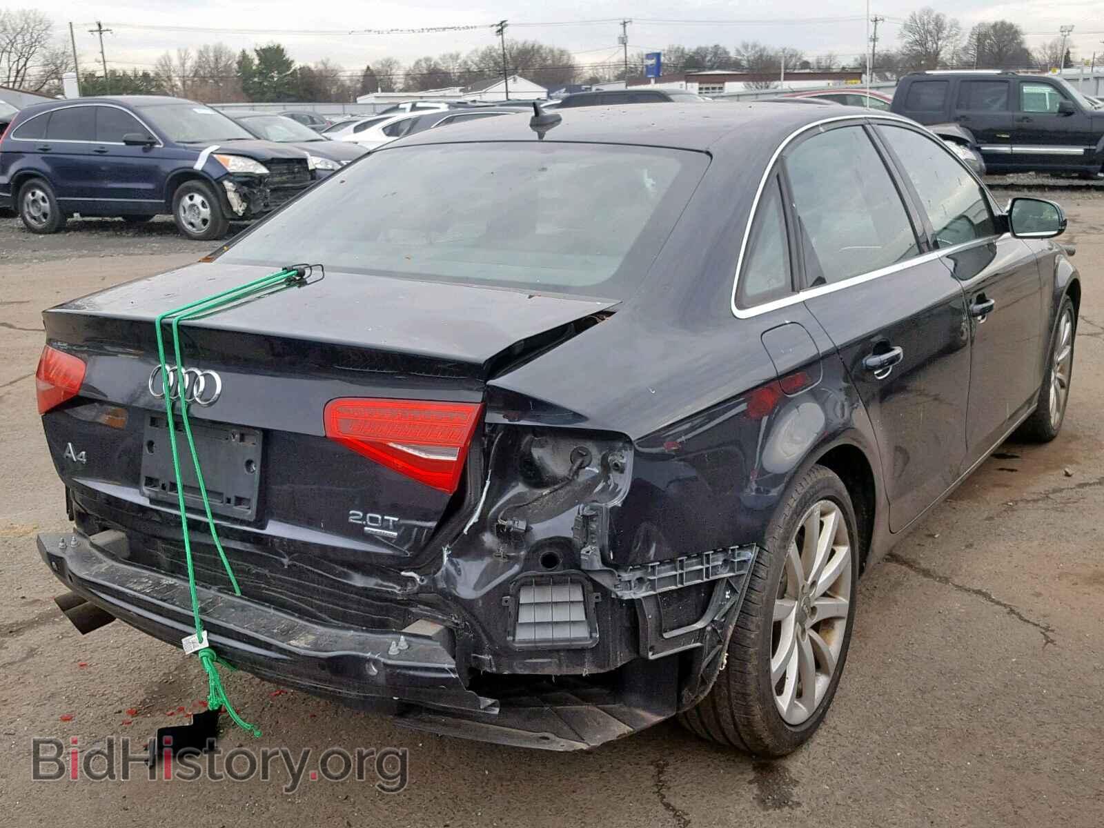 2013 AUDI A4 - VIN: WAUHFAFL9DN015871 - Photo 4