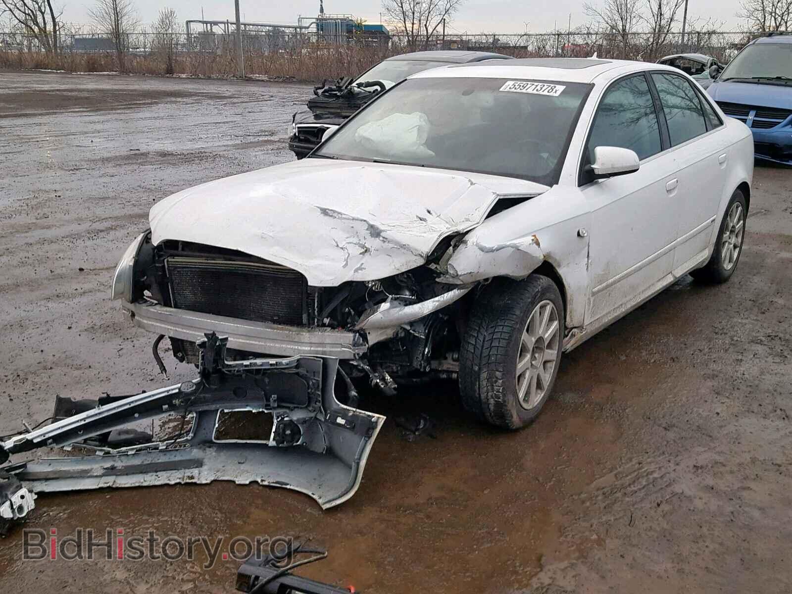 2008 AUDI A4 - VIN: WAUDF68E48A162185 - Фото 2