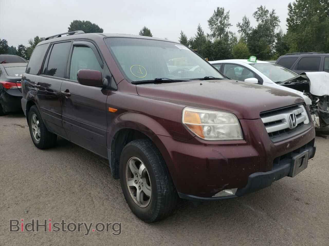 Фотография 2HKYF18677H529197 - HONDA PILOT 2007