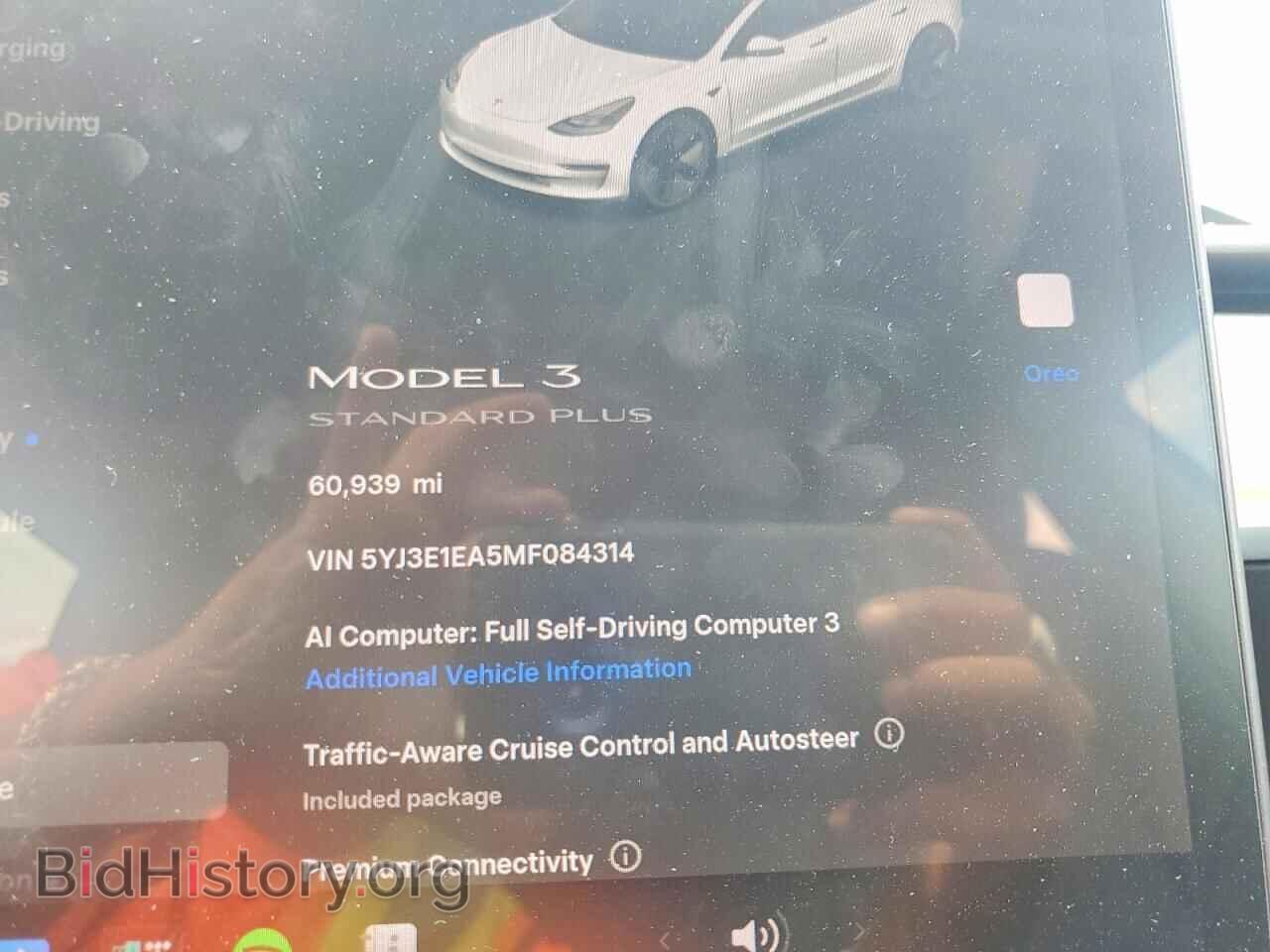 2021 TESLA MODEL 3 - VIN: 5YJ3E1EA5MF084314 - Photo 9