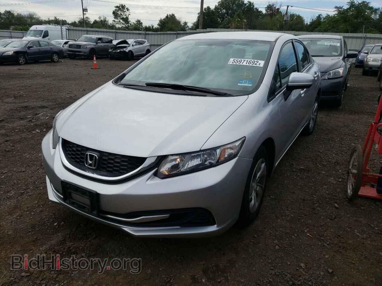 2015 HONDA CIVIC - VIN: 19XFB2F52FE287313 - Фото 2