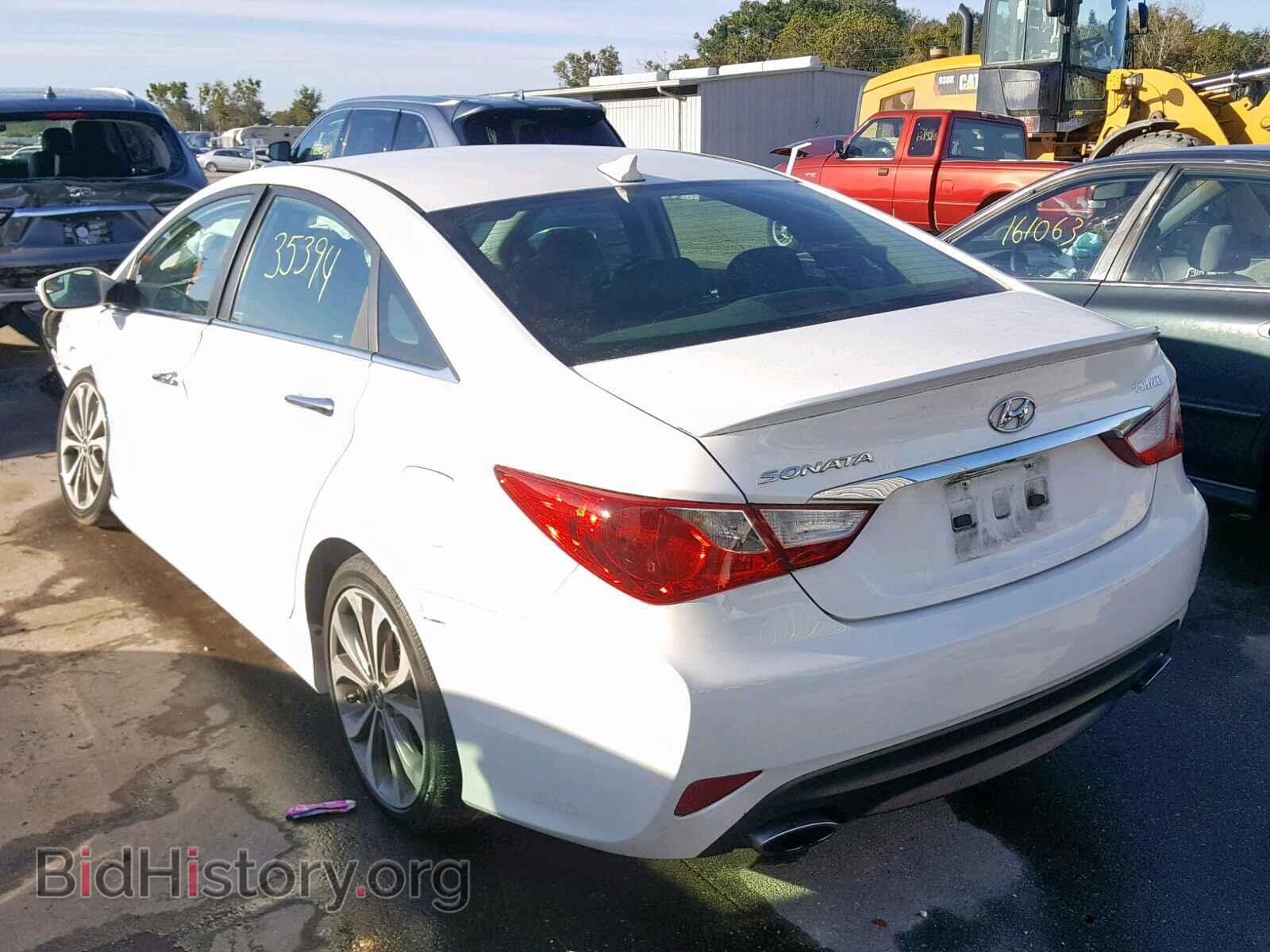 2014 HYUNDAI SONATA - VIN: 5NPEC4AC6EH827458 - Фото 3