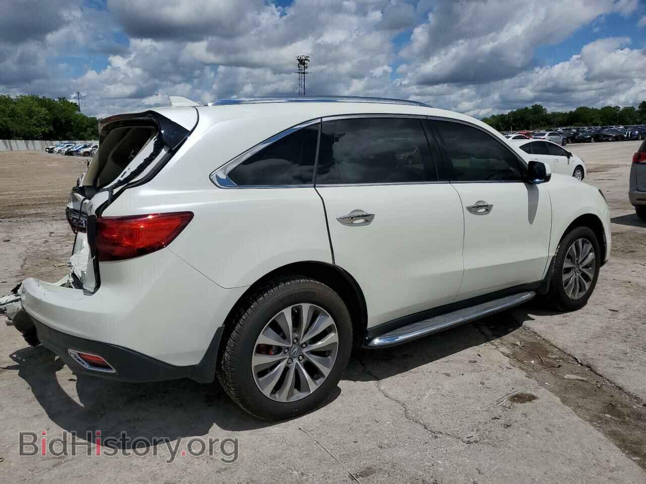 2014 ACURA MDX - VIN: 5FRYD4H45EB033654 - Фото 3