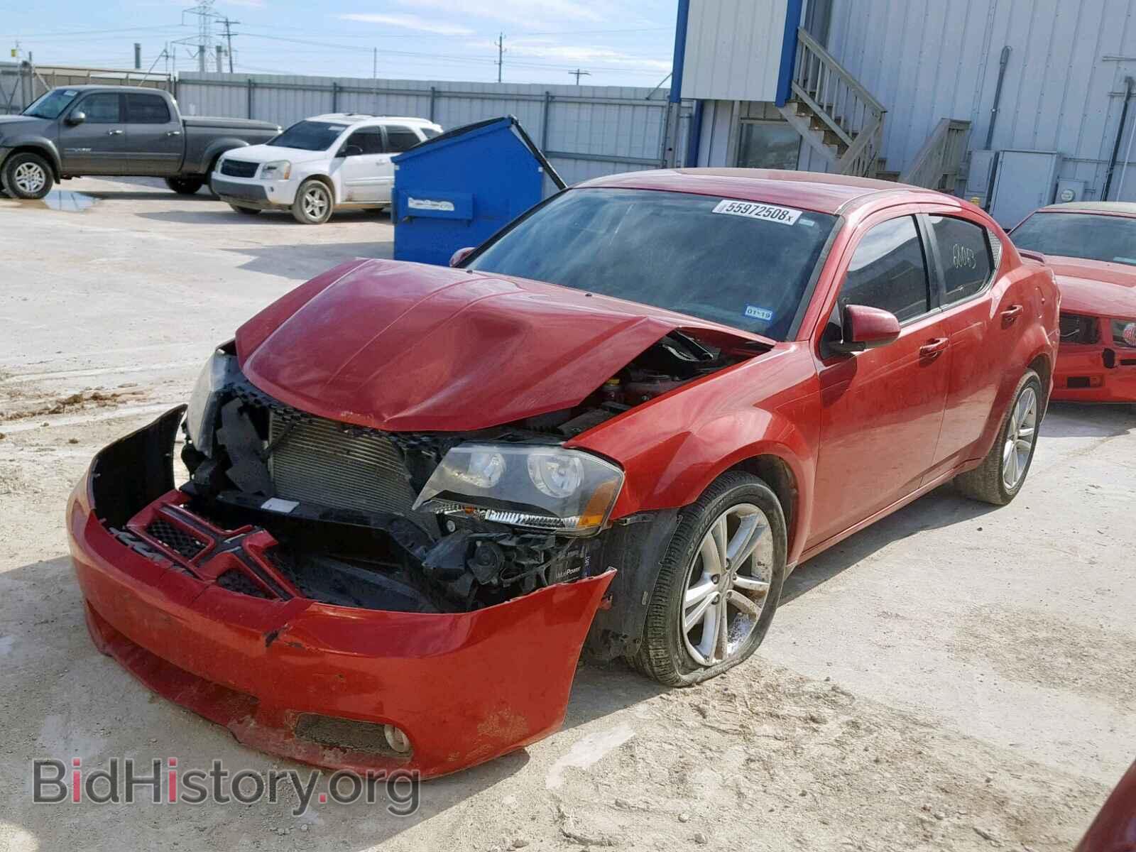 2013 DODGE AVENGER - VIN: 1C3CDZCG8DN603872 - Фото 2