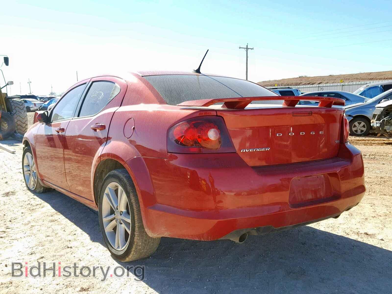 2013 DODGE AVENGER - VIN: 1C3CDZCG8DN603872 - Фото 3