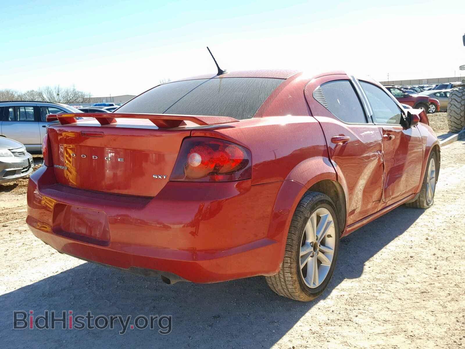2013 DODGE AVENGER - VIN: 1C3CDZCG8DN603872 - Фото 4
