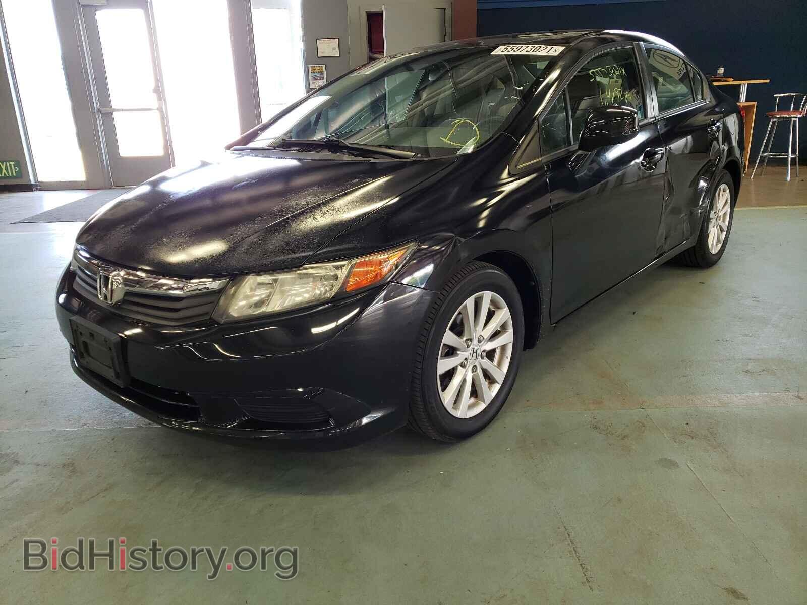 2012 HONDA CIVIC - VIN: 2HGFB2F84CH553555 - Фото 2
