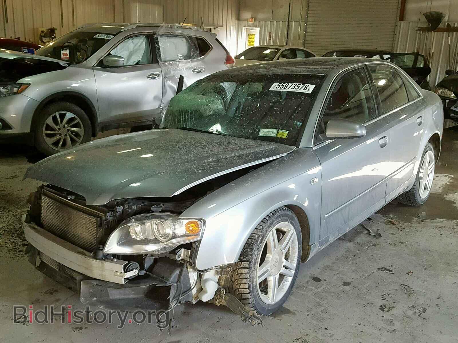 2007 AUDI A4 - VIN: WAUDF78E77A252161 - Фото 2