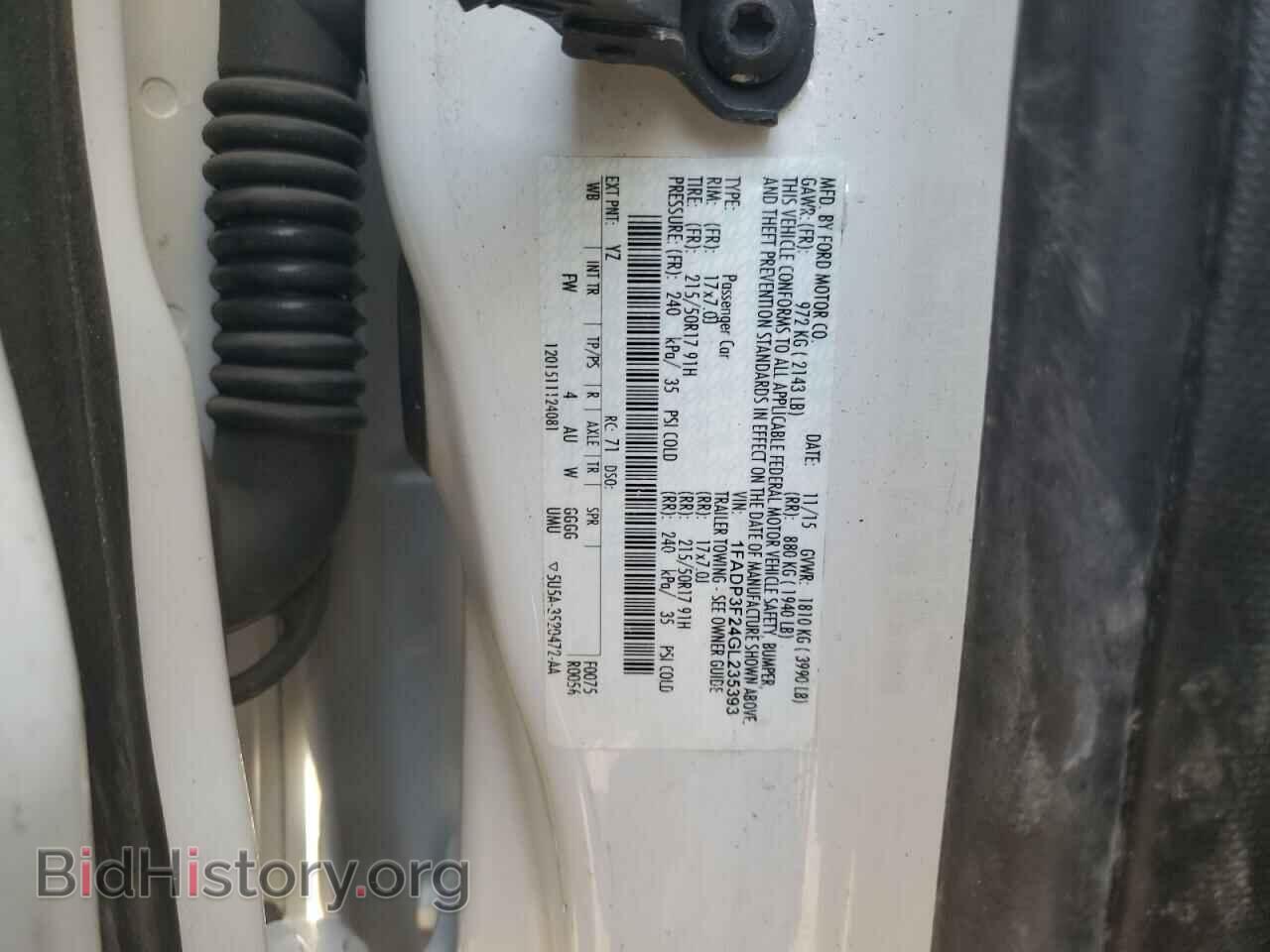 2016 FORD FOCUS - VIN: 1FADP3F24GL235393 - Фото 12