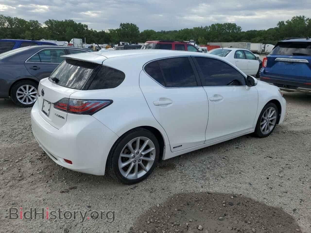 2012 LEXUS CT 200 - VIN: JTHKD5BH8C2122674 - Фото 3