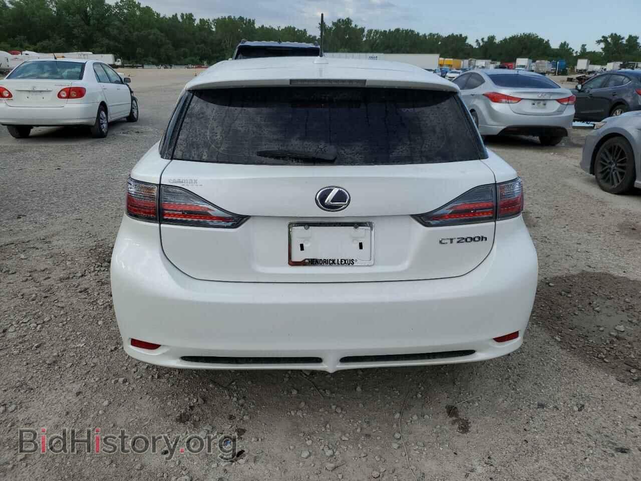 2012 LEXUS CT 200 - VIN: JTHKD5BH8C2122674 - Фото 6