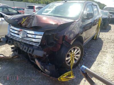 2009 Ford EDGE EDGE SEL, burgundy — VIN 2FMDK48C49BA67886, Copart