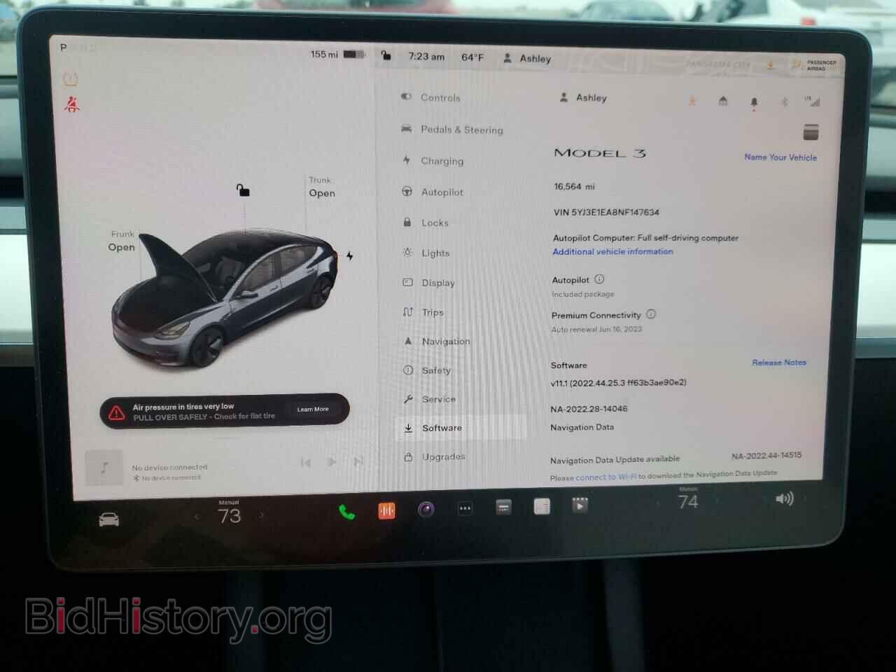 2022 TESLA MODEL 3 - VIN: 5YJ3E1EA8NF147634 - Фото 9
