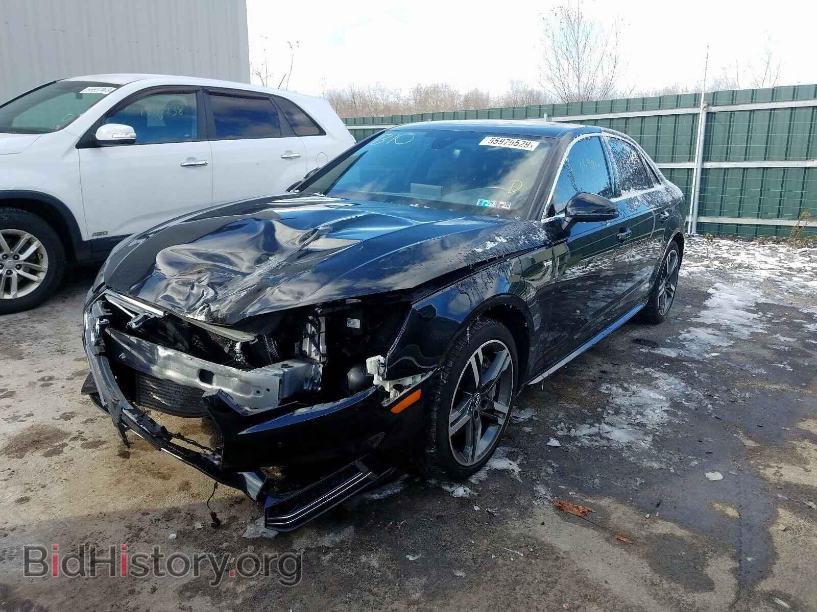 2017 AUDI A4 - VIN: WAUPNAF45HN054292 - Photo 2