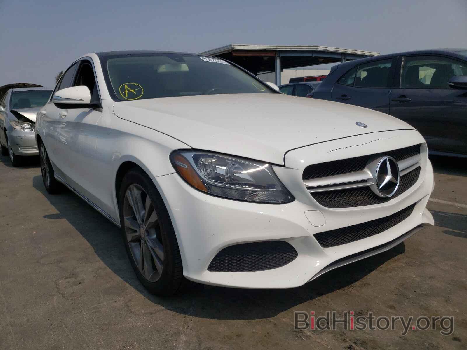 Photo 55SWF4JB3FU079012 - MERCEDES-BENZ C-CLASS 2015