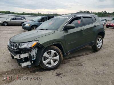 2021 Jeep COMPASS LATITUDE, green — VIN 3C4NJDBB1MT507054, Copart