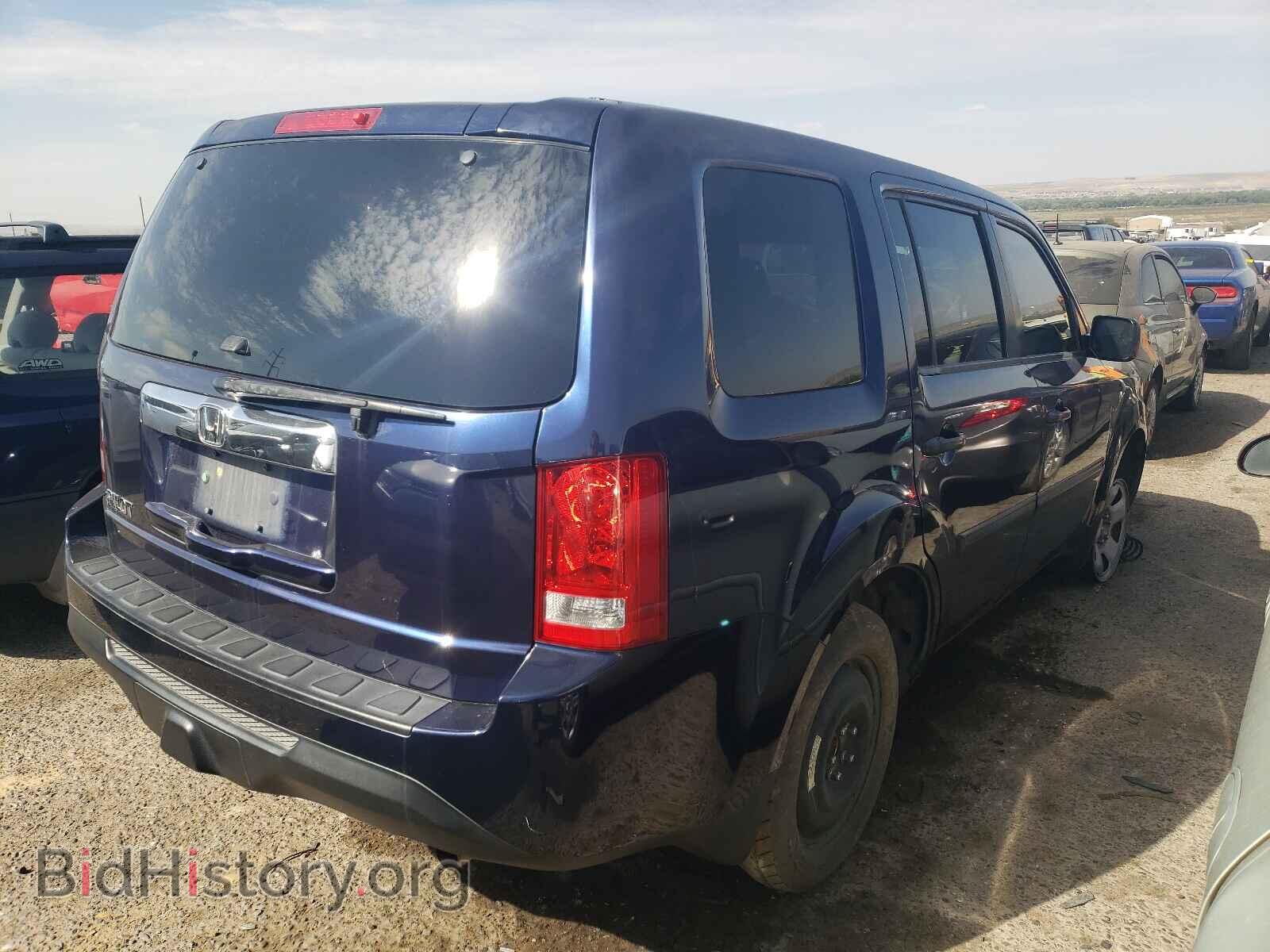 2013 HONDA PILOT - VIN: 5FNYF3H26DB003338 - Фото 4
