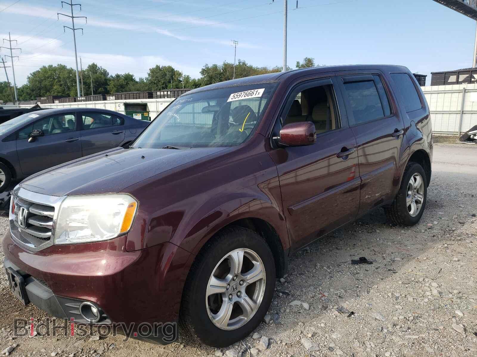 2013 HONDA PILOT - VIN: 5FNYF4H41DB034620 - Фото 2