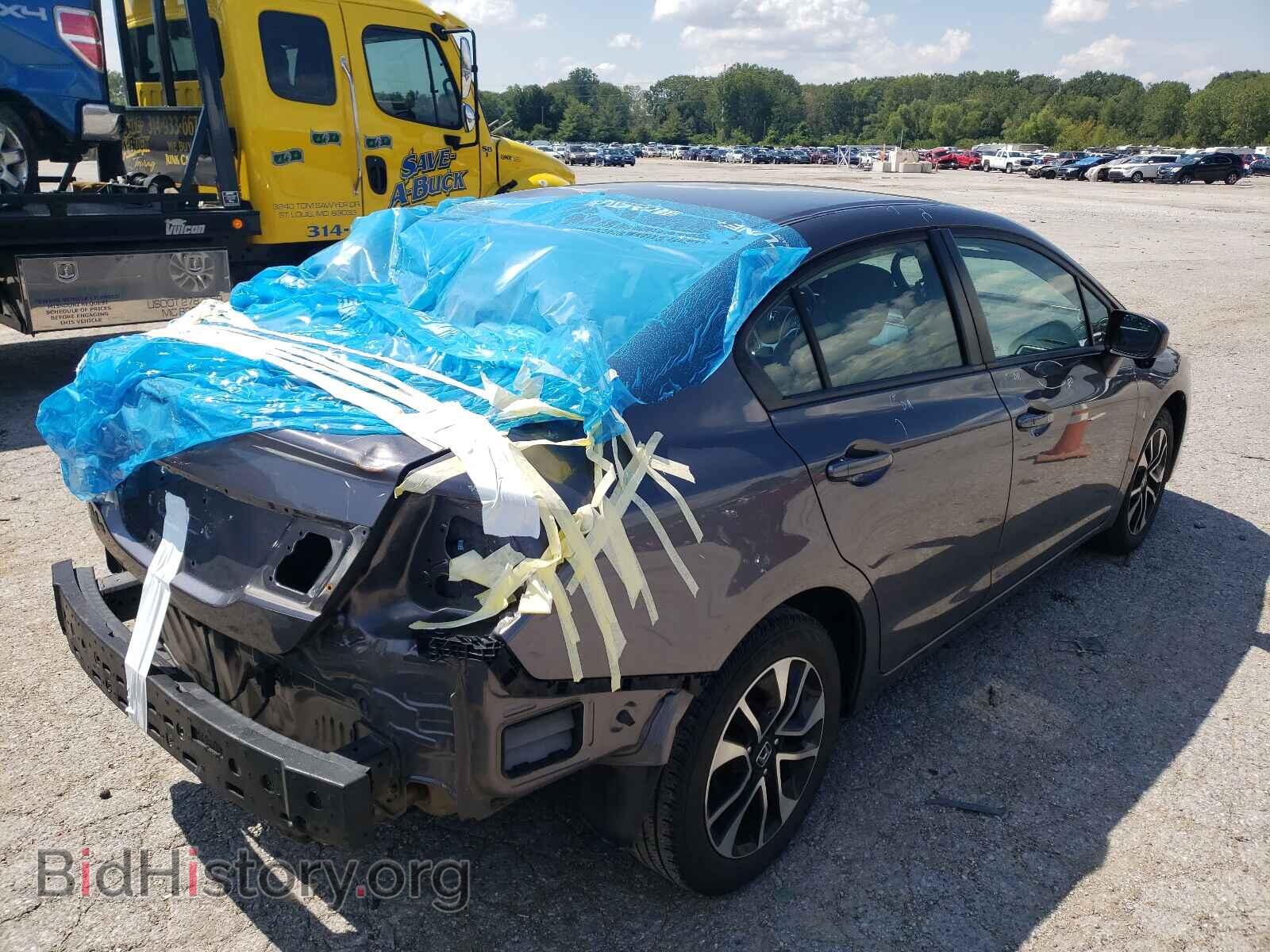 2014 HONDA CIVIC - VIN: 19XFB2F86EE247079 - Фото 4