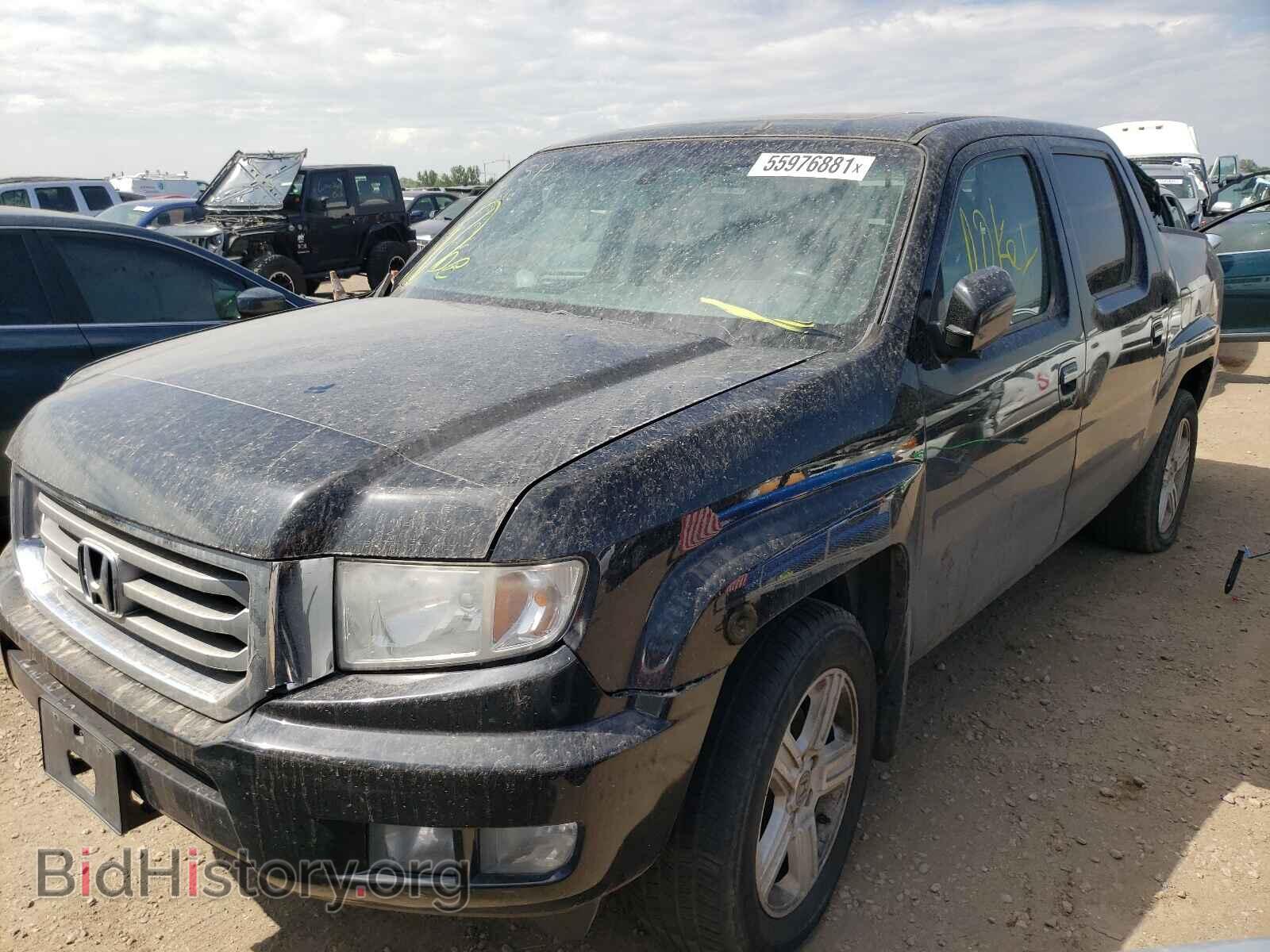 2013 HONDA RIDGELINE - VIN: 5FPYK1F52DB007259 - Фото 2