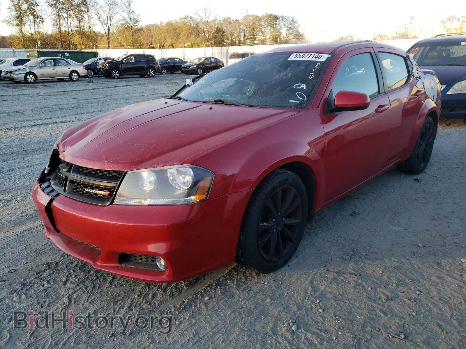 2014 DODGE AVENGER - VIN: 1C3CDZCB7EN138328 - Фото 2