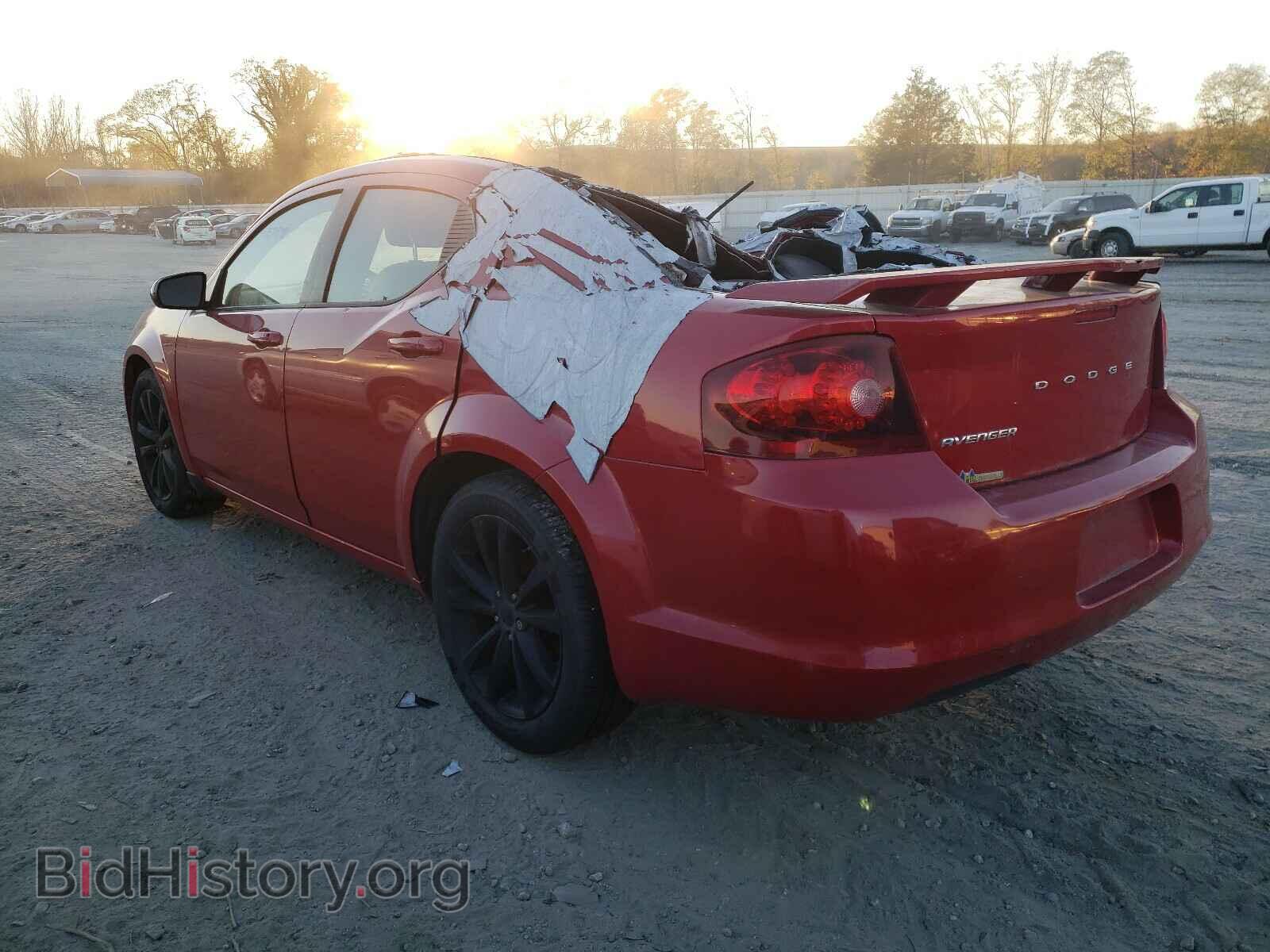 2014 DODGE AVENGER - VIN: 1C3CDZCB7EN138328 - Фото 3