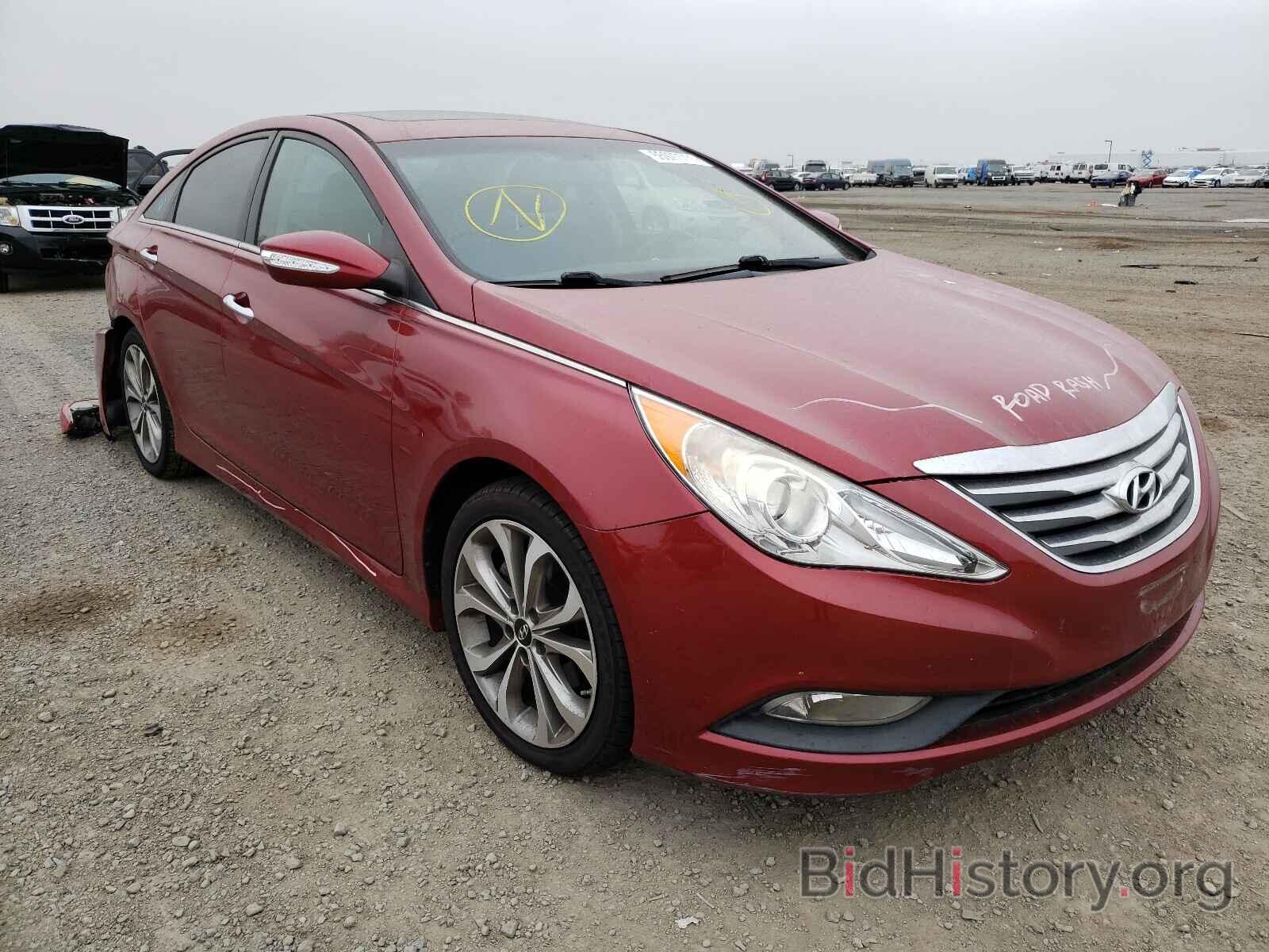 Photo 5NPEC4AB9EH817787 - HYUNDAI SONATA 2014