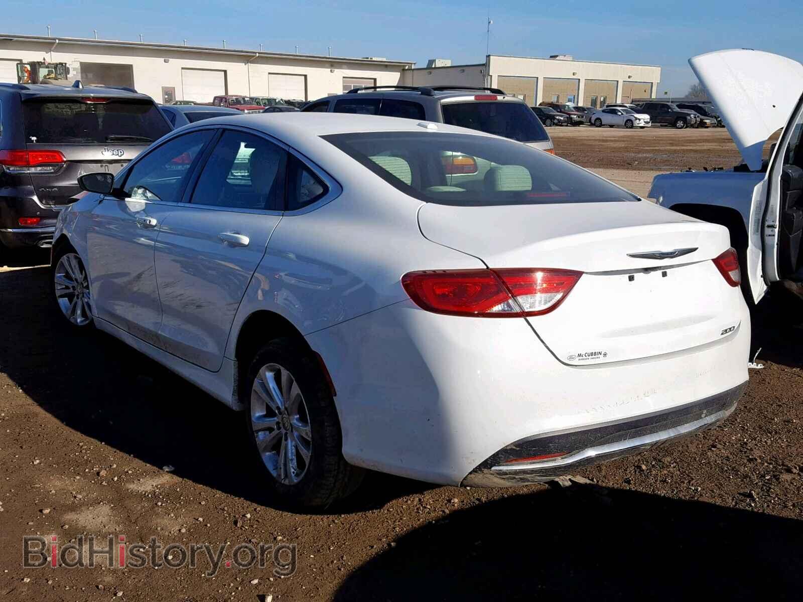 2015 CHRYSLER 200 - VIN: 1C3CCCAB9FN557589 - Photo 3
