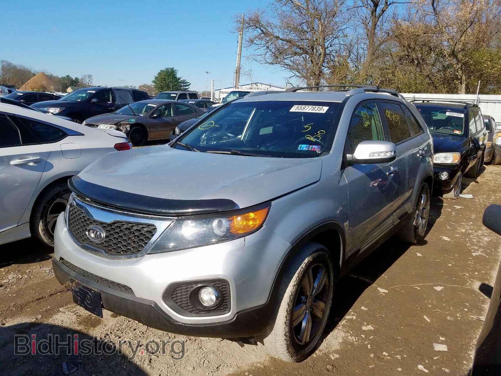 2013 KIA SORENTO EX - VIN: 5XYKUDA66DG423902 - Фото 2