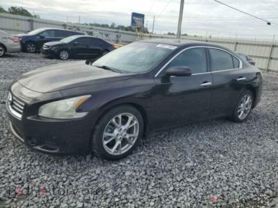 2012 Nissan MAXIMA S, black — VIN 1N4AA5AP9CC801559, Copart