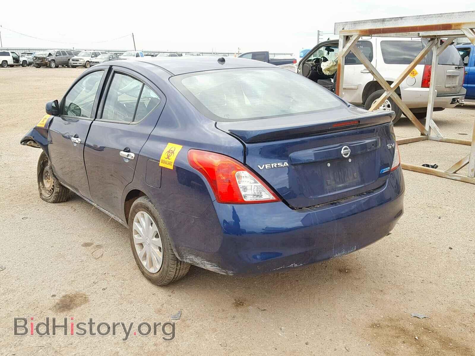 2014 NISSAN VERSA - VIN: 3N1CN7AP1EL870727 - Фото 3