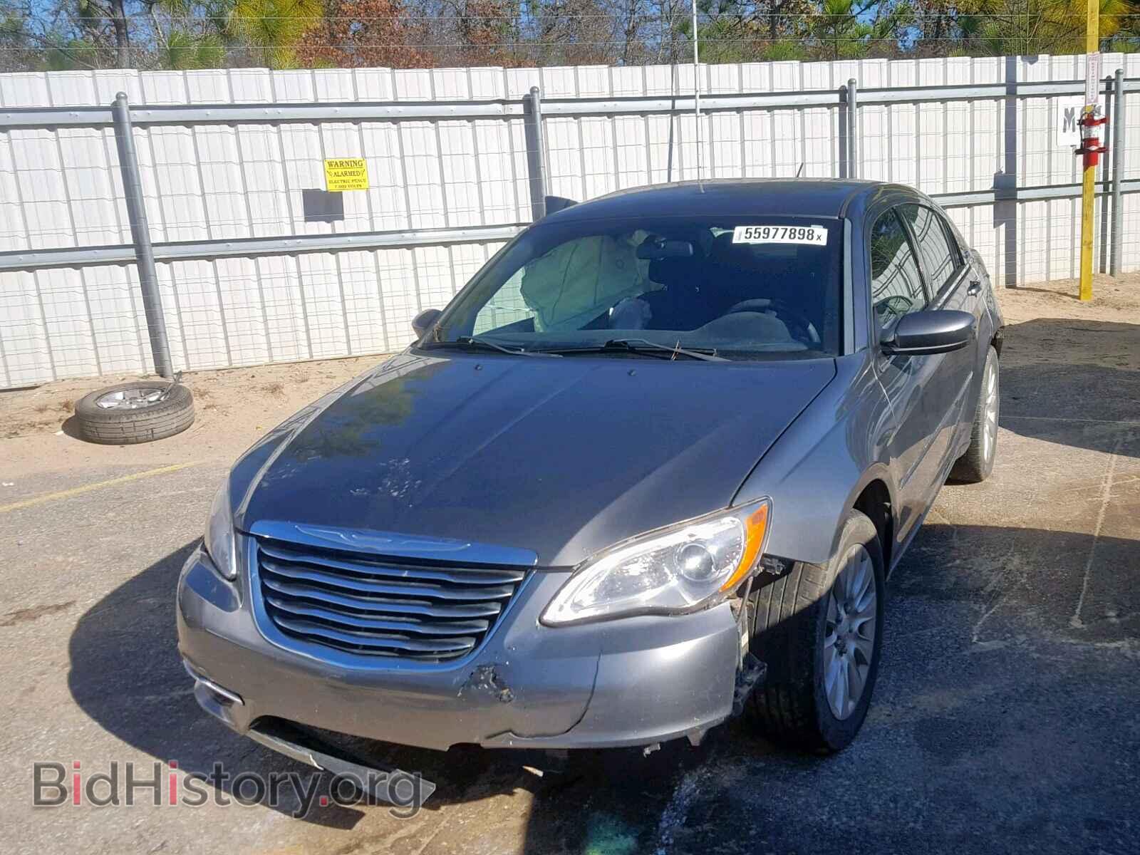 2012 CHRYSLER 200 - VIN: 1C3CCBABXCN271692 - Фото 2