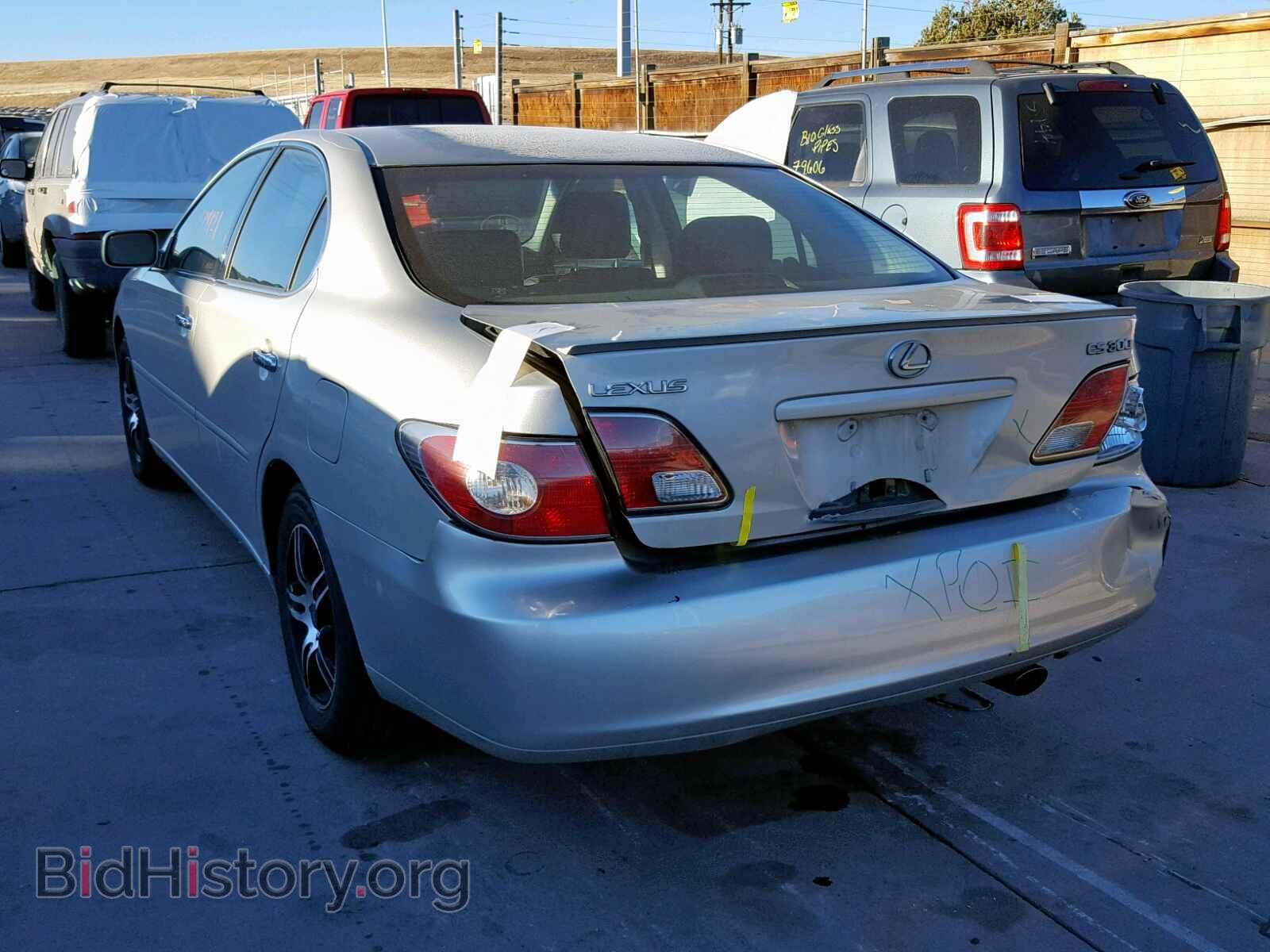 2002 LEXUS ES300 - VIN: JTHBF30G125034944 - Фото 3
