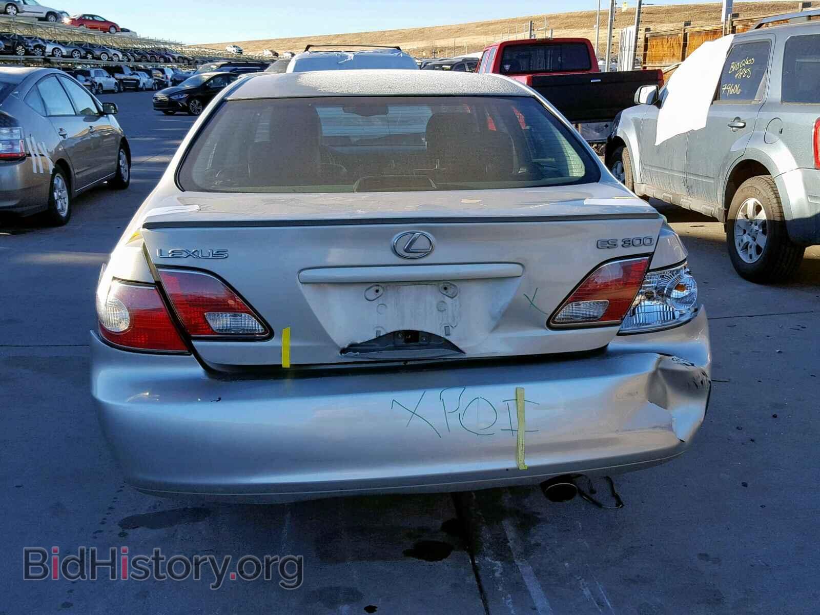 2002 LEXUS ES300 - VIN: JTHBF30G125034944 - Фото 9