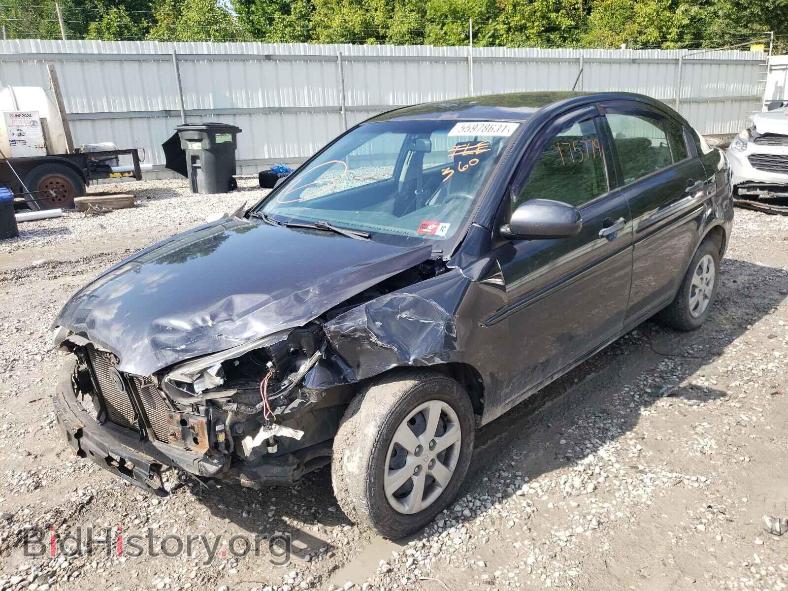 2011 HYUNDAI ACCENT - VIN: KMHCN4AC9BU579737 - Фото 2