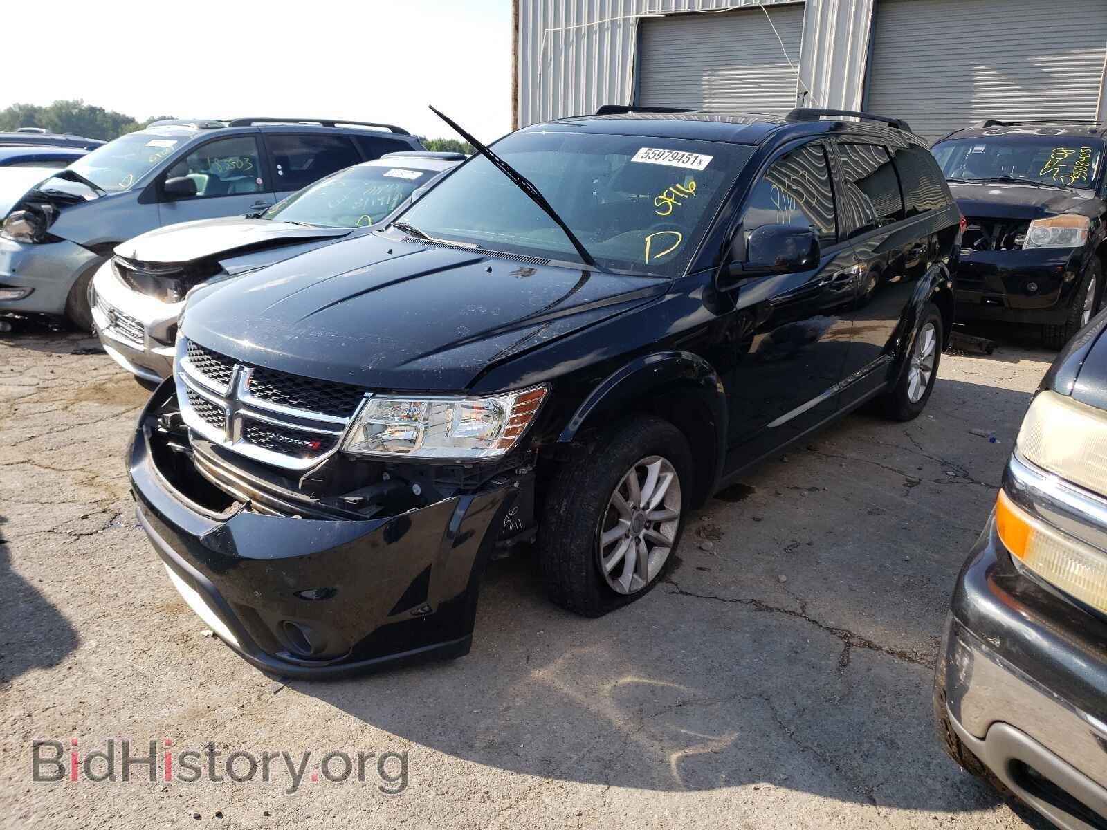 2016 DODGE JOURNEY - VIN: 3C4PDCBB7GT174762 - Фото 2