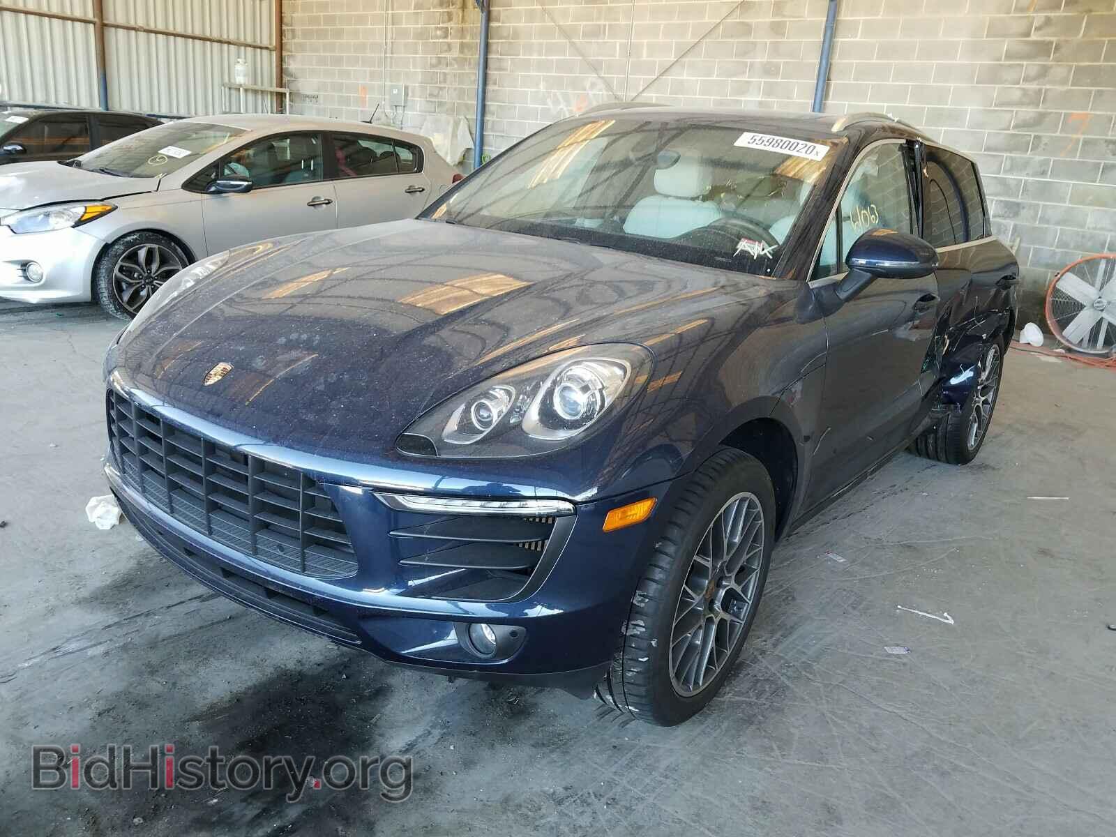 2016 PORSCHE MACAN - VIN: WP1AB2A55GLB41870 - Фото 2