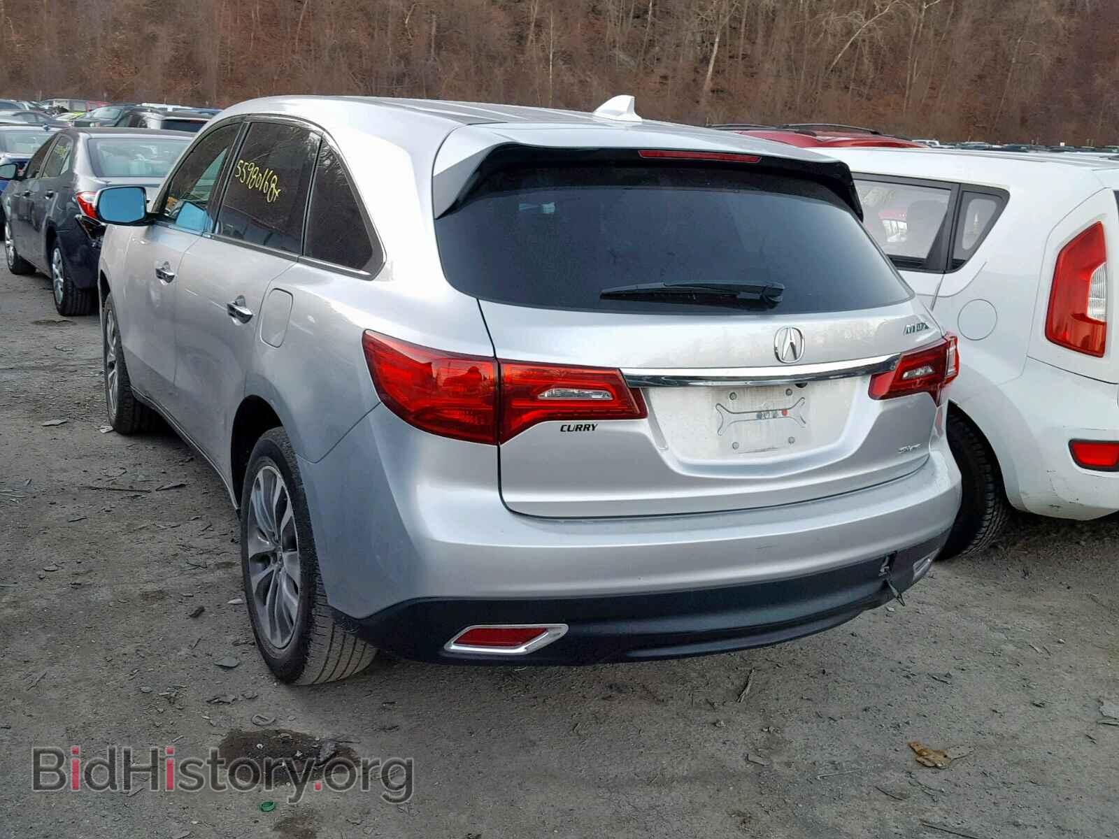 2015 ACURA MDX - VIN: 5FRYD4H47FB022852 - Фото 3