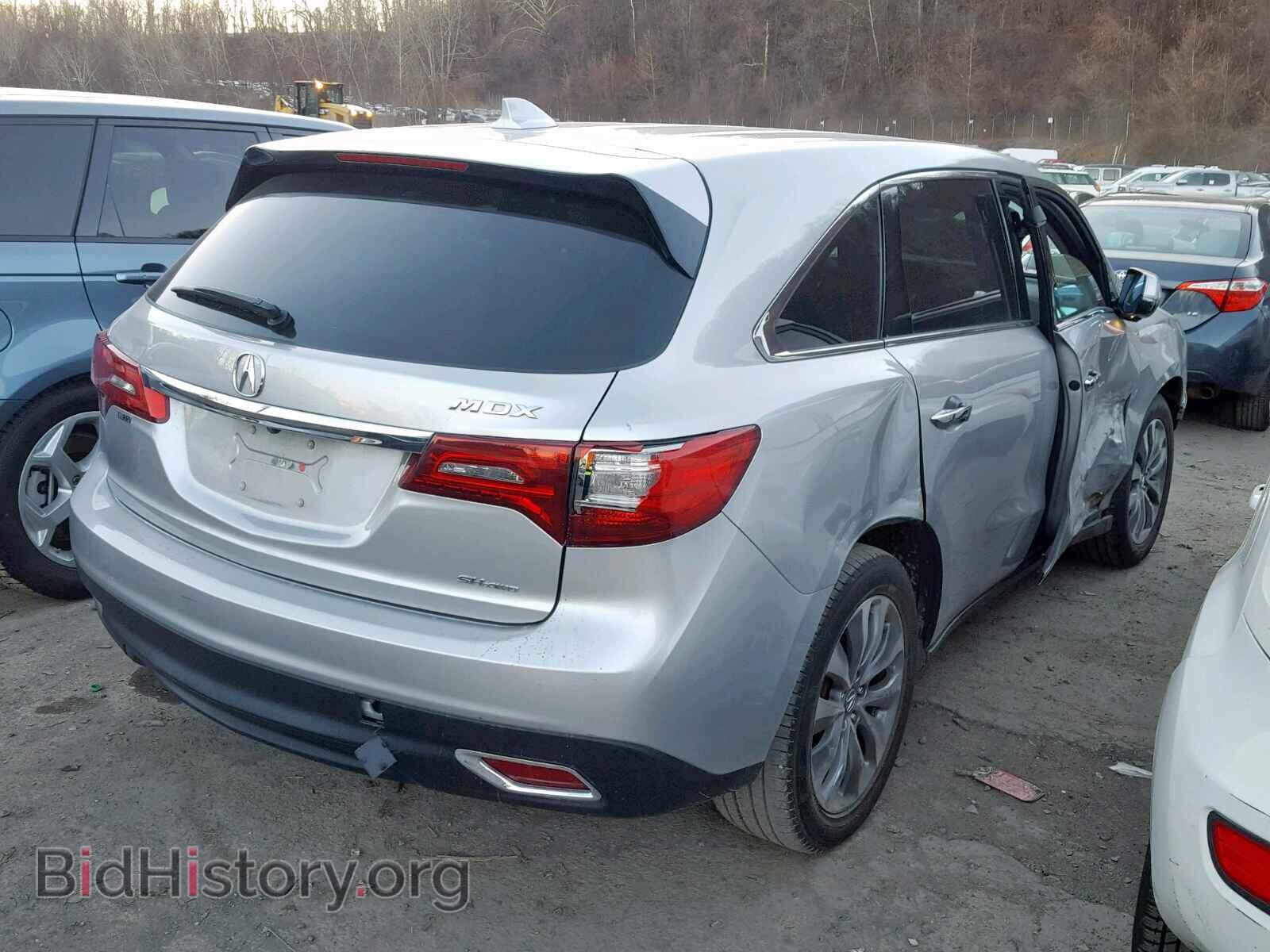 2015 ACURA MDX - VIN: 5FRYD4H47FB022852 - Фото 4