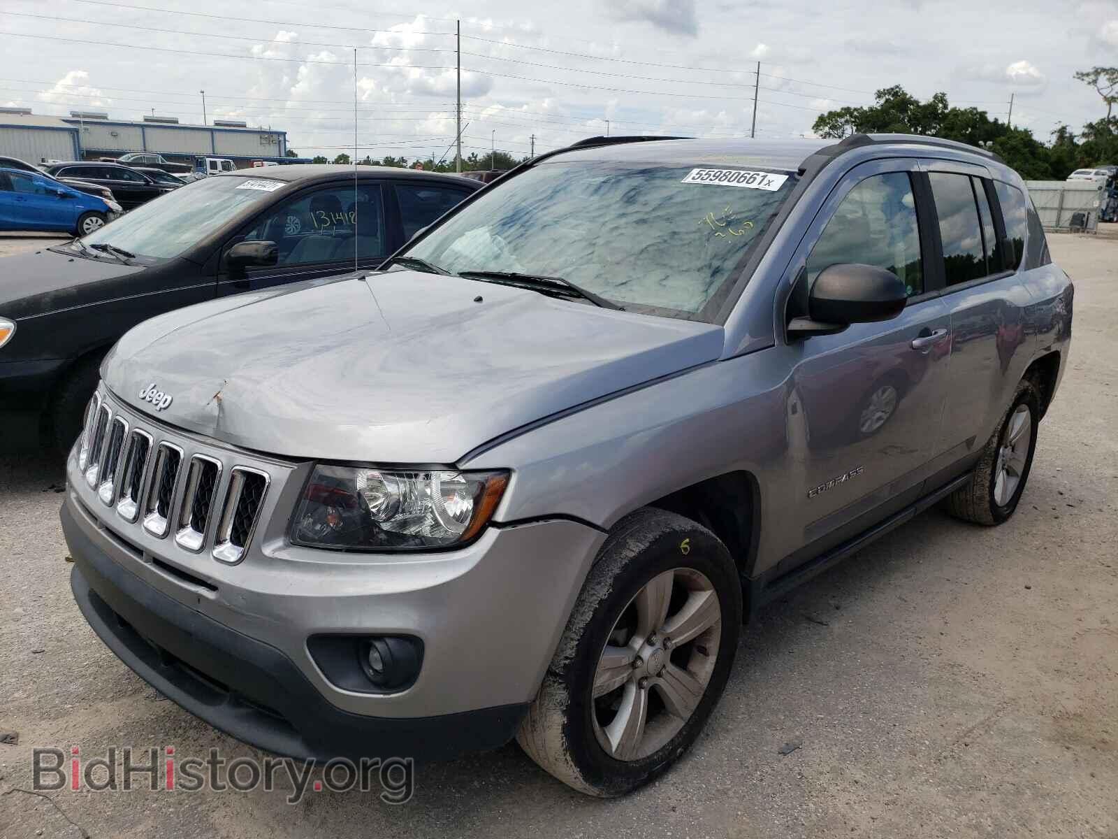 2016 JEEP COMPASS - VIN: 1C4NJCBA6GD793818 - Фото 2