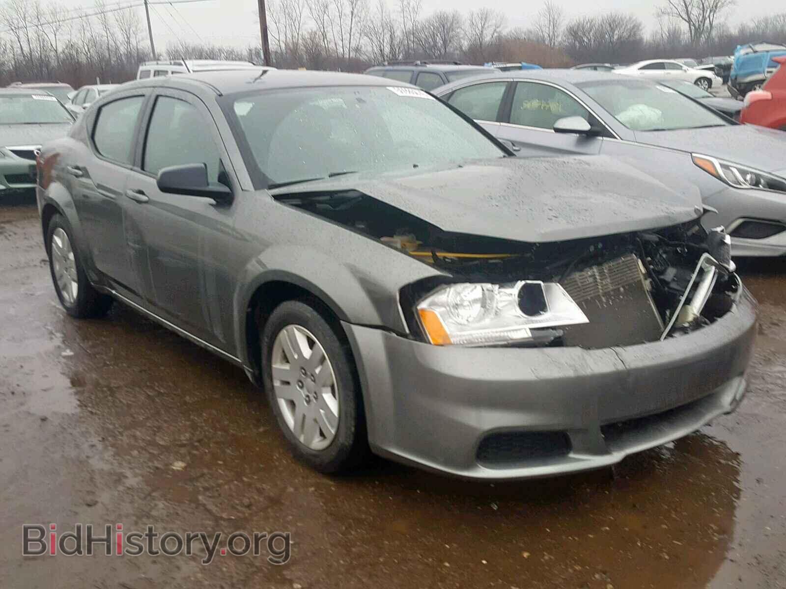 Фотография 1C3CDZAB6DN591924 - DODGE AVENGER 2013