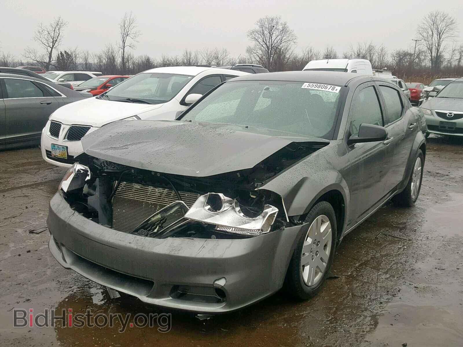 2013 DODGE AVENGER - VIN: 1C3CDZAB6DN591924 - Фото 2