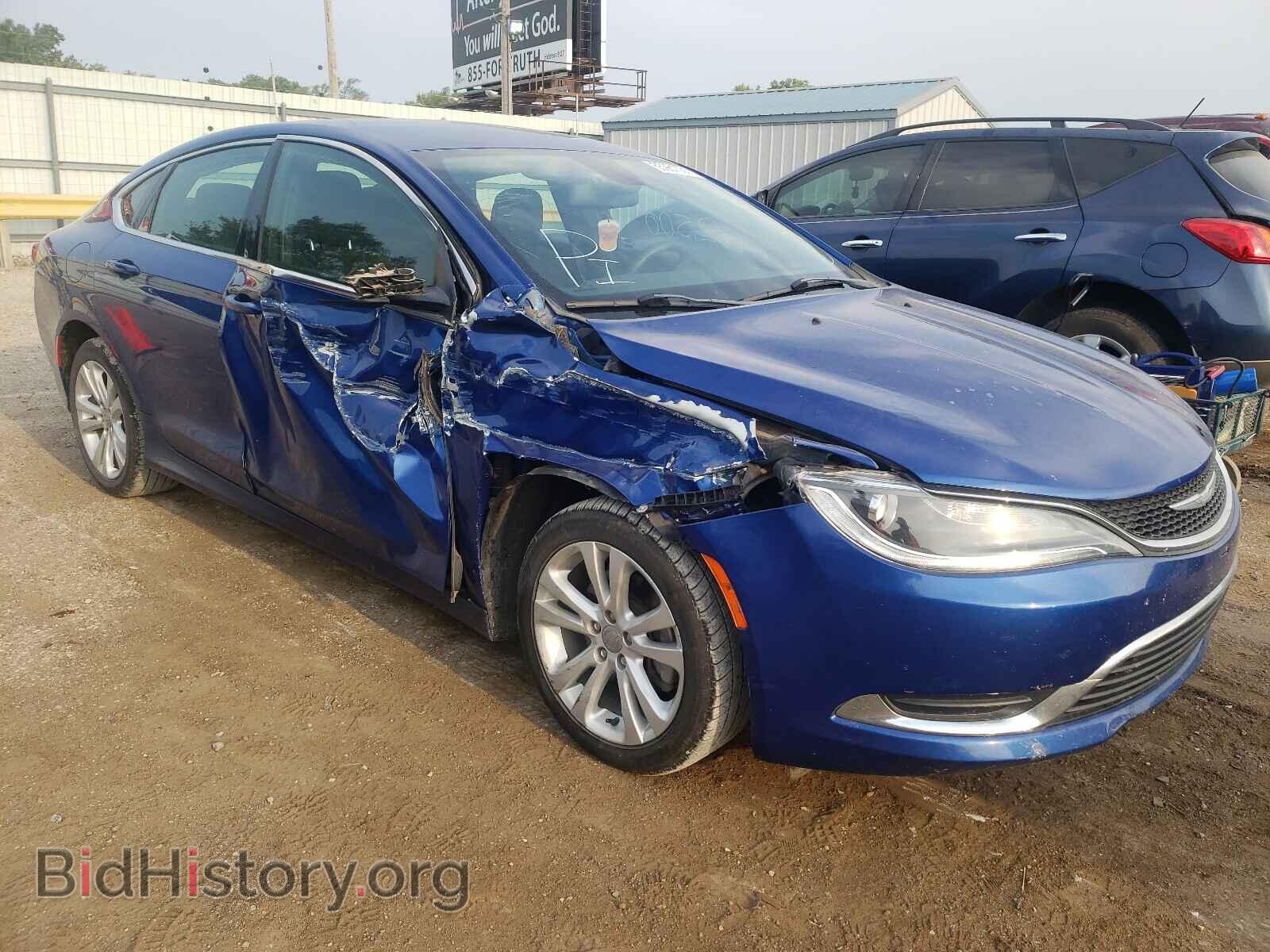 Фотография 1C3CCCAB1FN676527 - CHRYSLER 200 2015