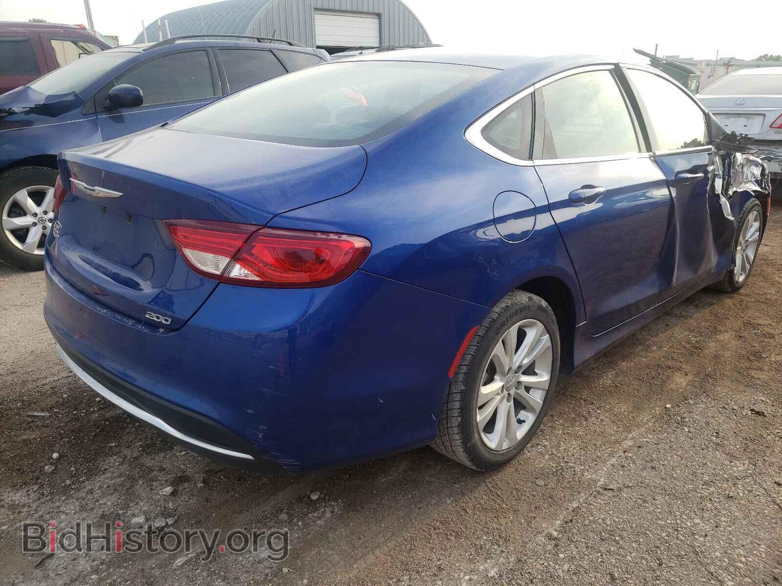2015 CHRYSLER 200 - VIN: 1C3CCCAB1FN676527 - Фото 4