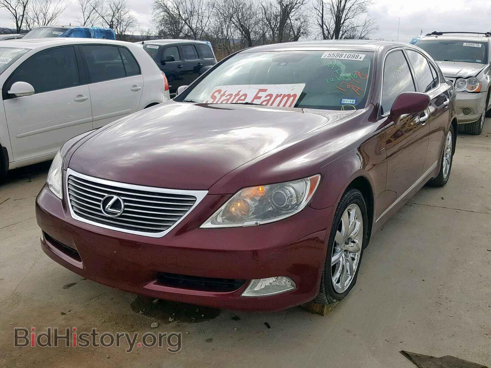 2009 LEXUS LS460 - VIN: JTHBL46F695088215 - Фото 2