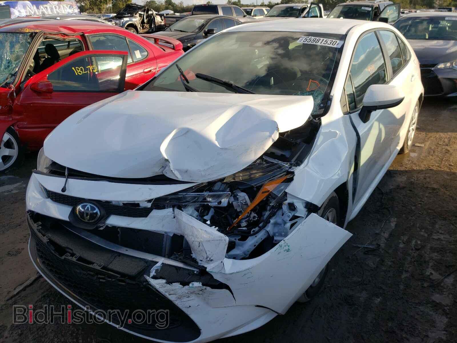 2021 TOYOTA COROLLA - VIN: 5YFEPMAE9MP157637 - Фото 2