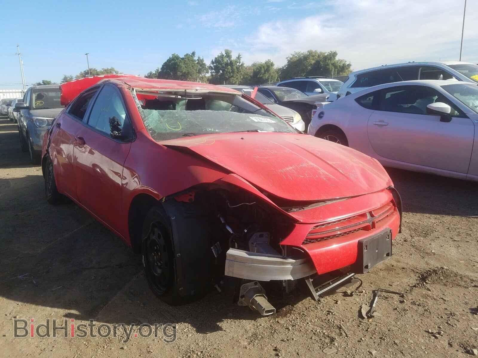 Фотография 1C3CDFAA9GD643837 - DODGE DART 2016